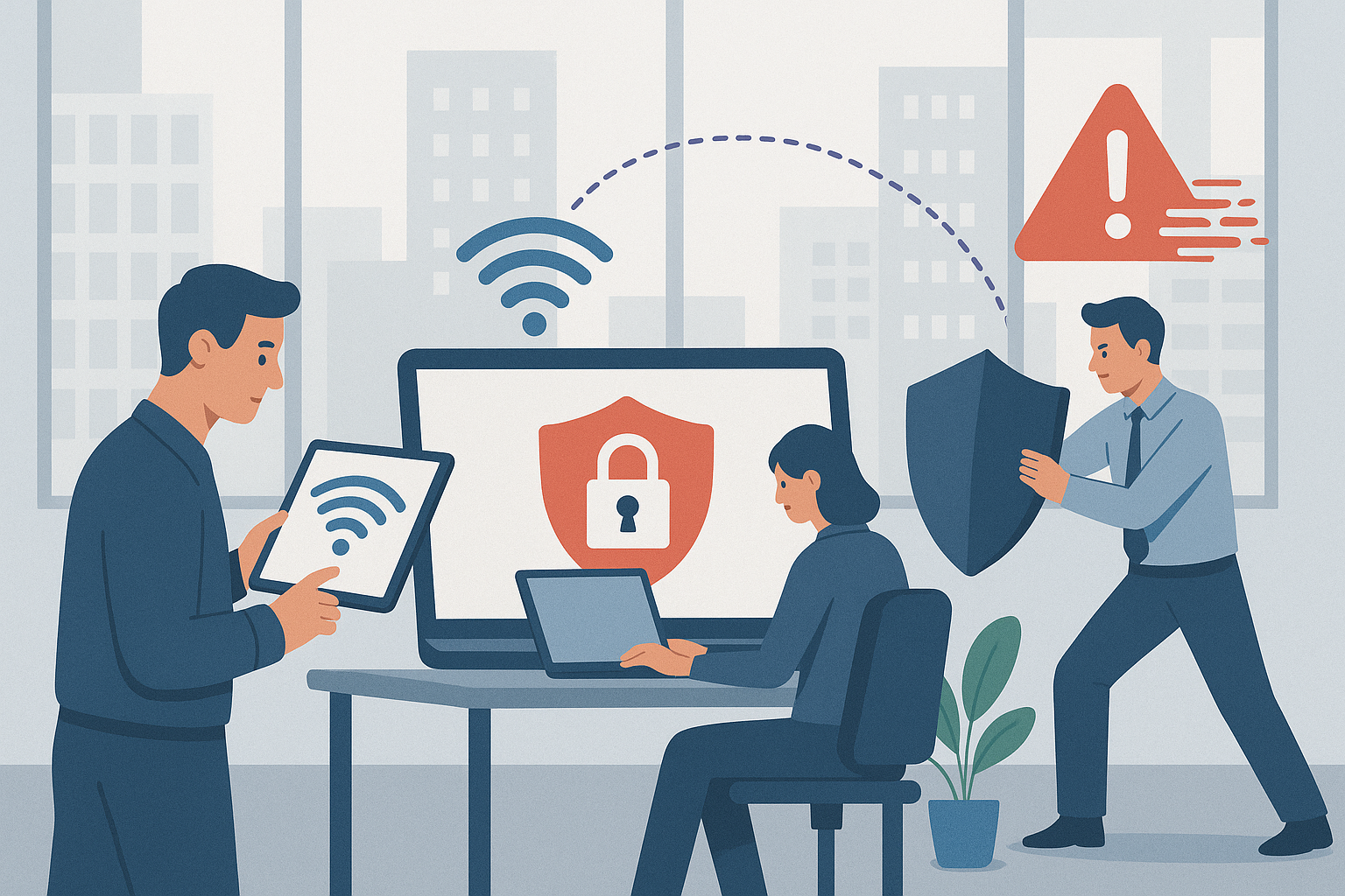 Wi-Fi аудит в офисе: предотвращение утечки данных